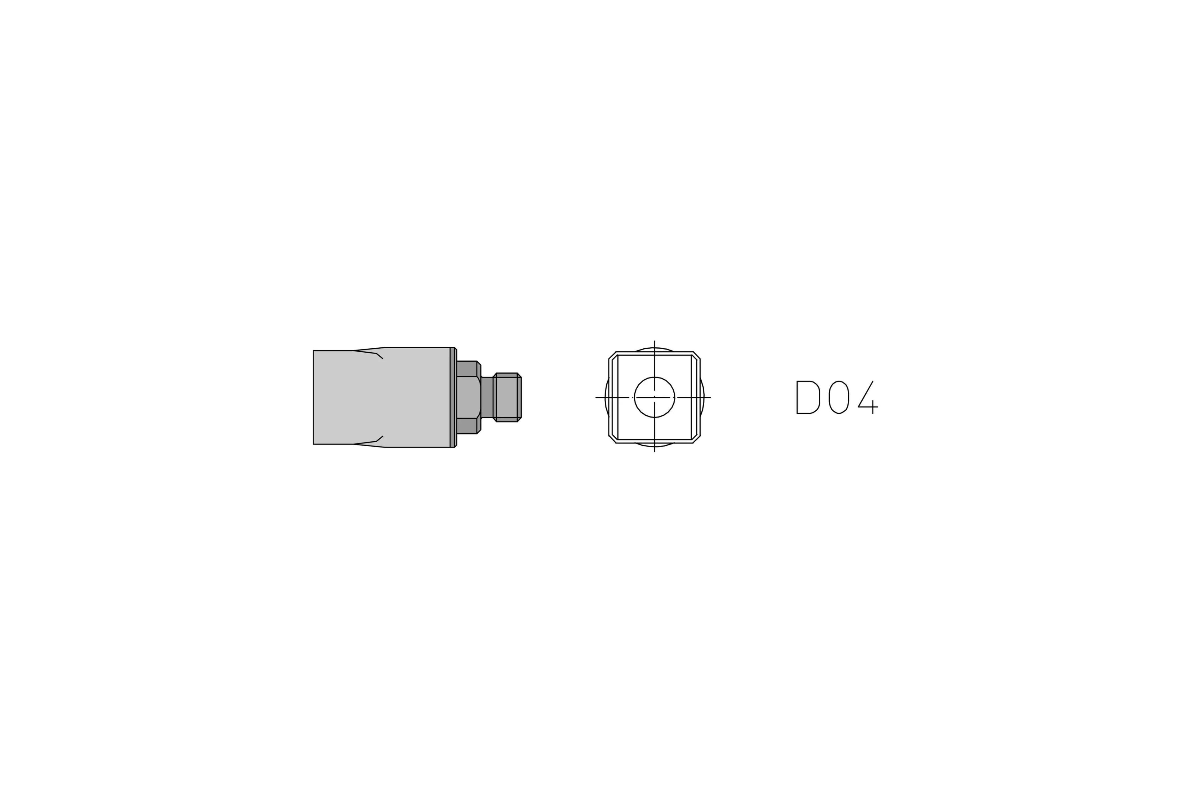 WELLER D04 Hotgas Nozzle 10,5X10,5 - T0058727779N - WEL-T0058727779N | GarageAndFab.com