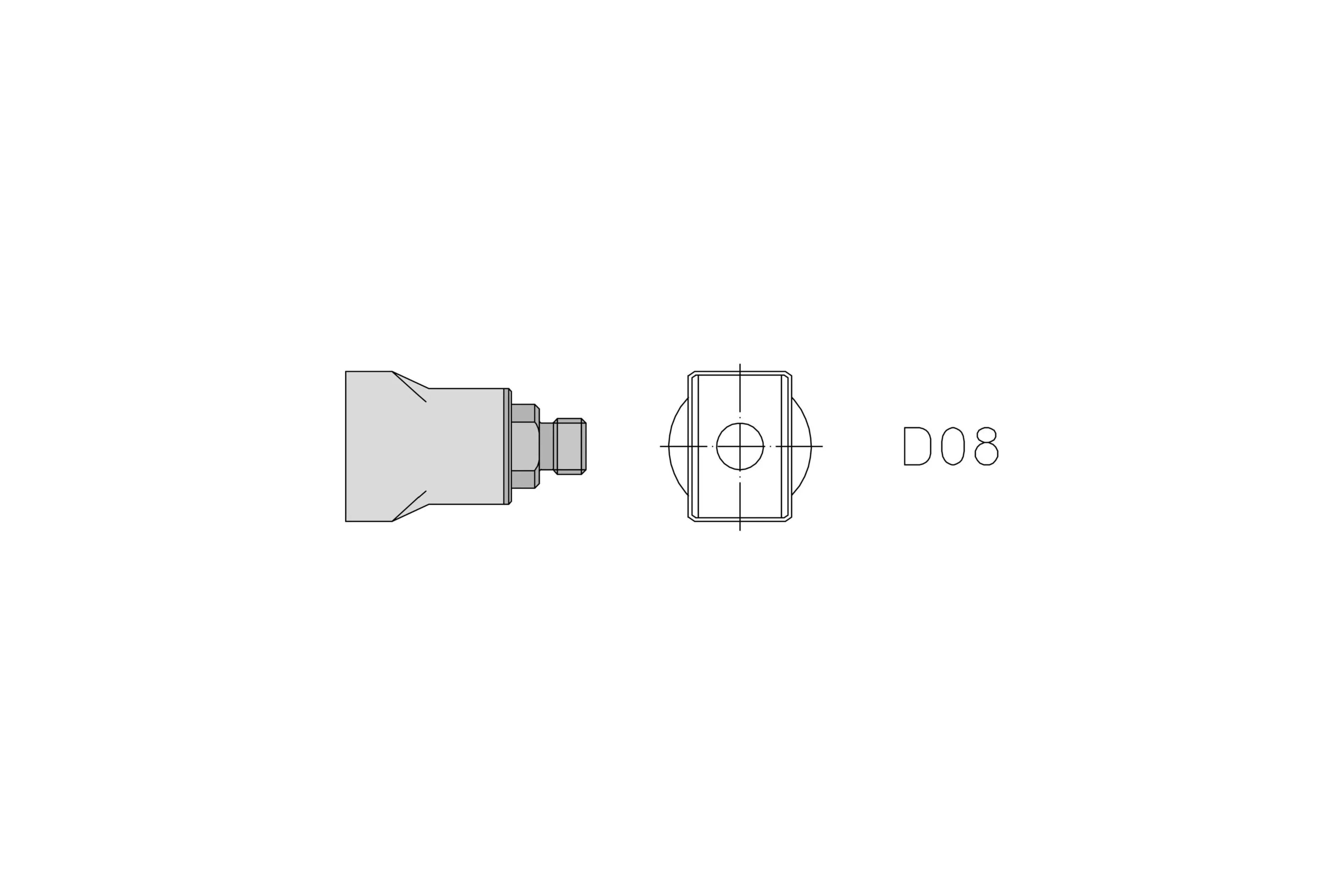 WELLER D08 Hotgas Nozzle 15,0X10,0 - T0058727781N - WEL-T0058727781N | GarageAndFab.com