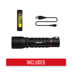 Coast XP9R Rechargeable Plus Flashlight | GarageAndFab.com