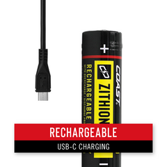 Coast XP9R Rechargeable Plus Flashlight | GarageAndFab.com