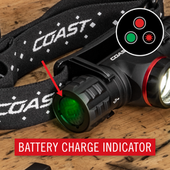 Coast XPH30R Rechargeable Dual Power Headlamp | GarageAndFab.com