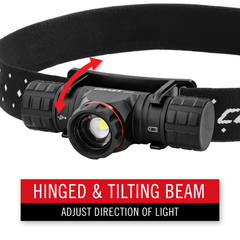 Coast XPH30R Rechargeable Dual Power Headlamp | GarageAndFab.com