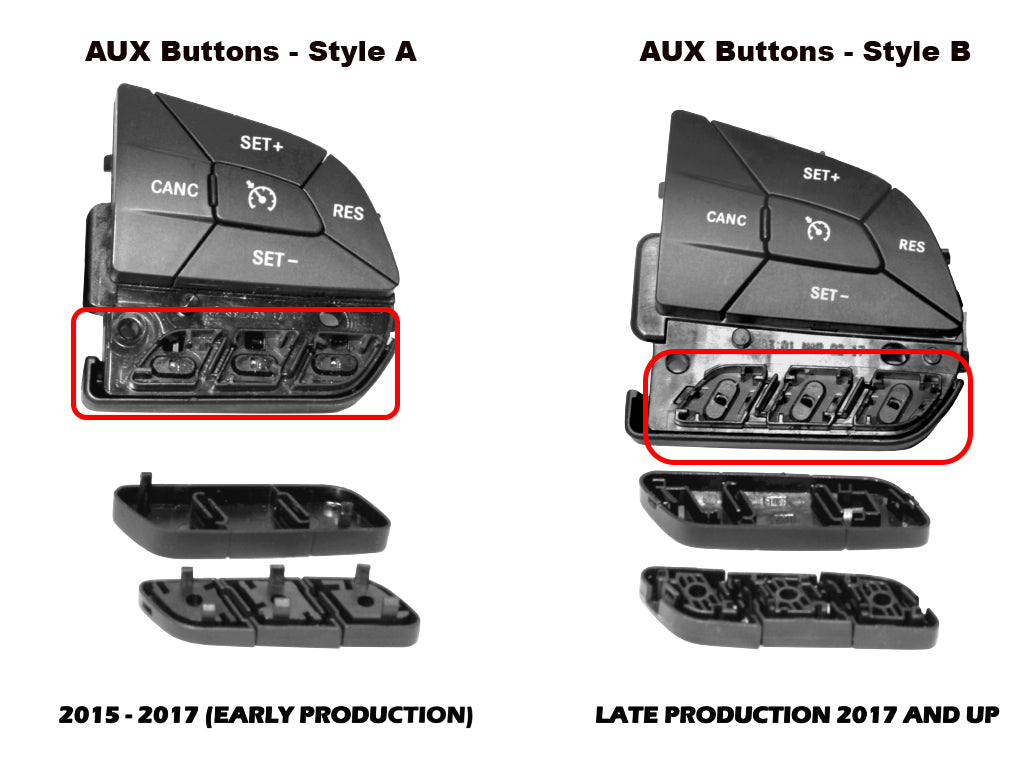 Z Automotive Aux Buttons – Style “B”
