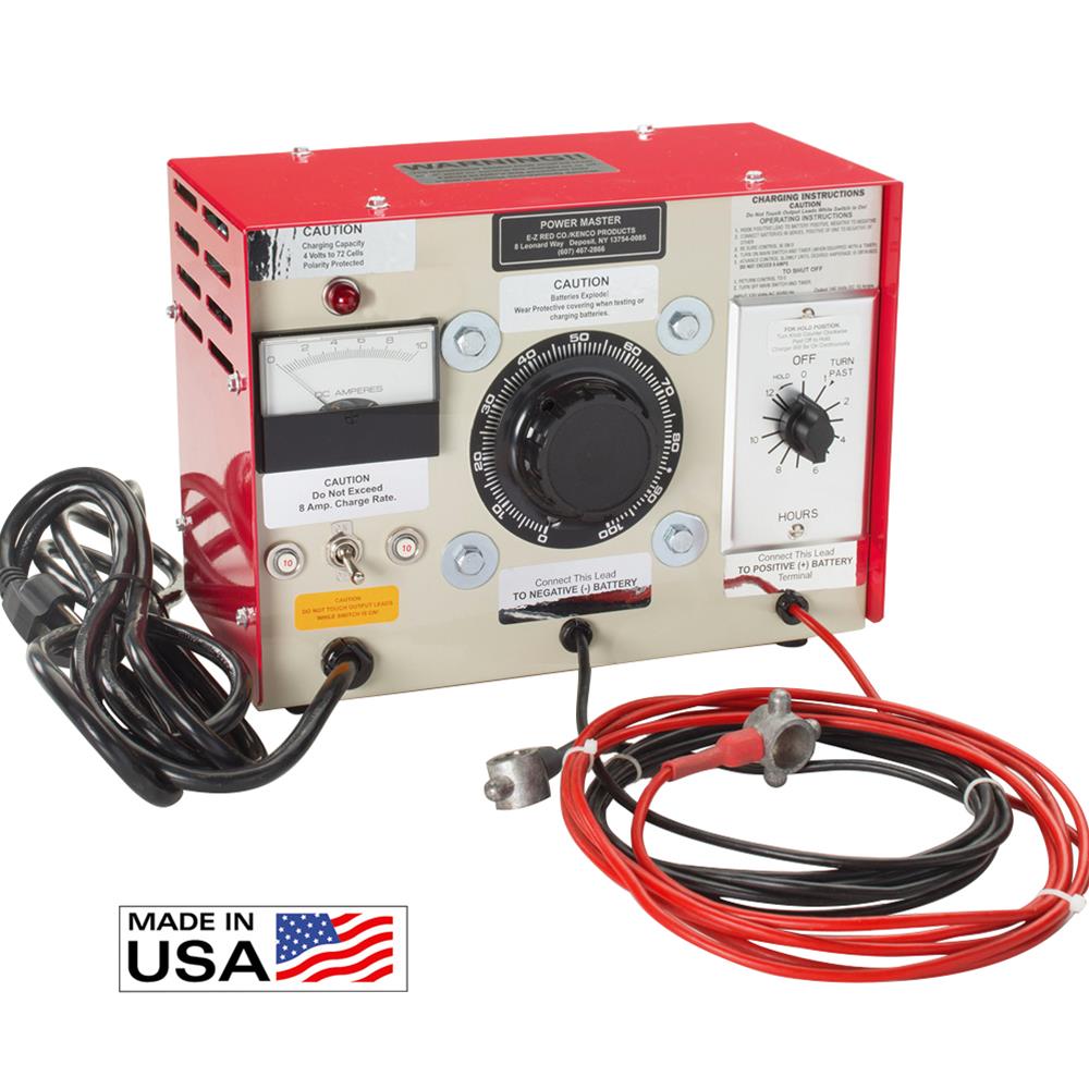EZ Red 120V Ac 8 Amp With 12Hr Timer (Cup) Qty.1 - 4 -EZR-KS1272PT-C | GarageAndFab.com