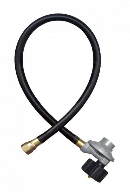 Fairview Propane Regulator Assy;3/8 FSAExQCC;30in Item #: FVF-I4C30GRQC | GarageAndFab.com