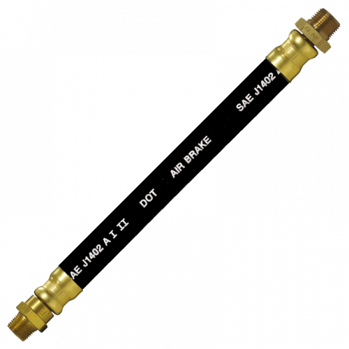 Fairview 1/2 Air Brake Assy;3/8MPTx3/8MPT LSW;24in Item #: FVF-HAB-8-24CLSC | GarageAndFab.com