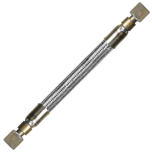 Fairview 1/4 Nom.ID PTFE 1/4FJICx1/4FJIC;24in Item #: FVF-HT4C24FJ4FJ4 | GarageAndFab.com