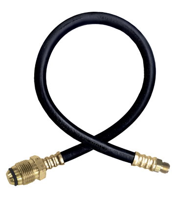 Fairview 1/4 LPG Type I Assy;1/4MIxPOL;30in Item #: FVF-I4C30MI4POL | GarageAndFab.com