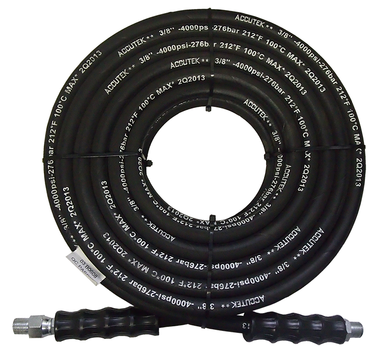Fairview 3/8 ID 4000 PSI P.Wash Assy;Black;25ft Item #: FVF-PW2A-6-25 | GarageAndFab.com