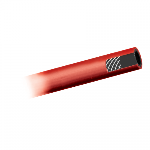 Fairview 1/4 ID EPDM Hose;Red;200PSI;Reel Item #: FVF-RGP-4RED-REEL | GarageAndFab.com