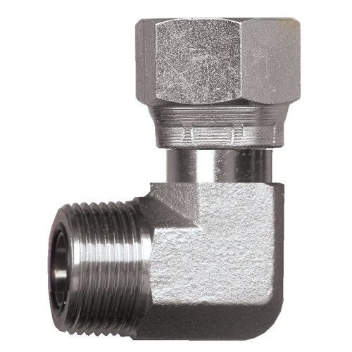 Fairview Steel 90Elbow;1-7/16-12 MORFSxFORFS Item #: FVF-S3947-16 | GarageAndFab.com