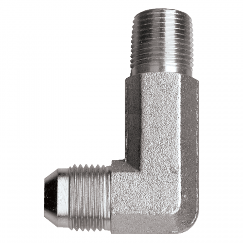 Fairview Steel 90Elb XLong;1/4MJICx1/8MPT Item #: FVF-S3749EL-4A | GarageAndFab.com
