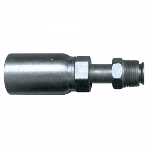 Fairview U Series Crimp End;3/8ID x3/8INVFL Item #: FVF-SC635-66 | GarageAndFab.com
