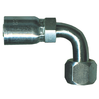 Fairview 100R5 90Elb Crimp;1/2Nom.IDx1/2FJIC Item #: FVF-SCW539-88 | GarageAndFab.com
