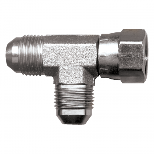 Fairview Steel Tee;1-1/4MJICx1-1/4 FJIC SWx1-1/4MJIC Item #: FVF-S3551-20 | GarageAndFab.com