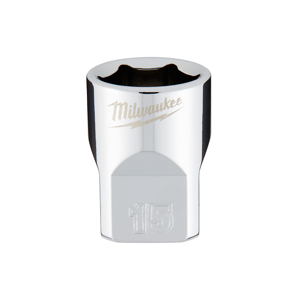 Milwaukee Electric 3/8" Drive Socket Met STD 15Mm - MLW-45-34-9085 | MFVCanada.com