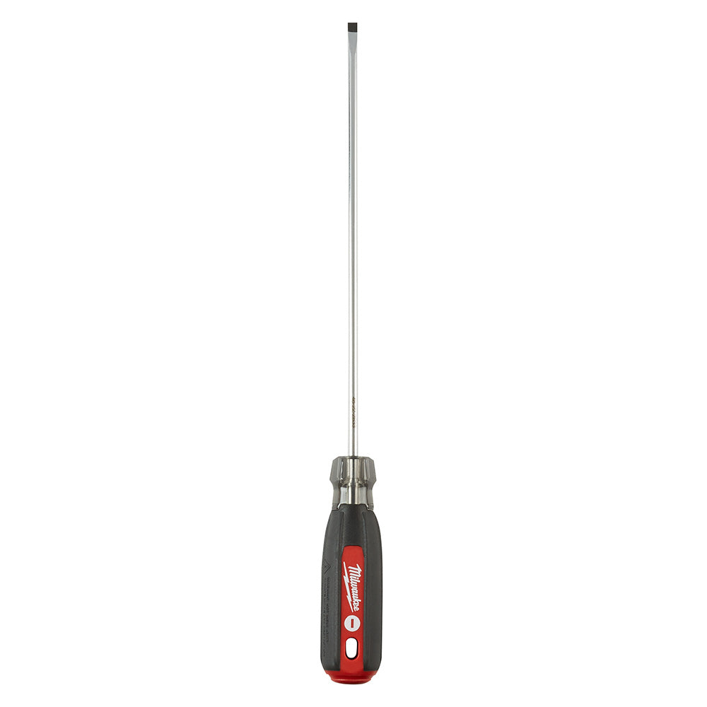 Milwaukee Electric 3/16" Cabinet-8" Cushion Grip Scrwdrvr - MLW-48-22-2833 | MFVCanada.com