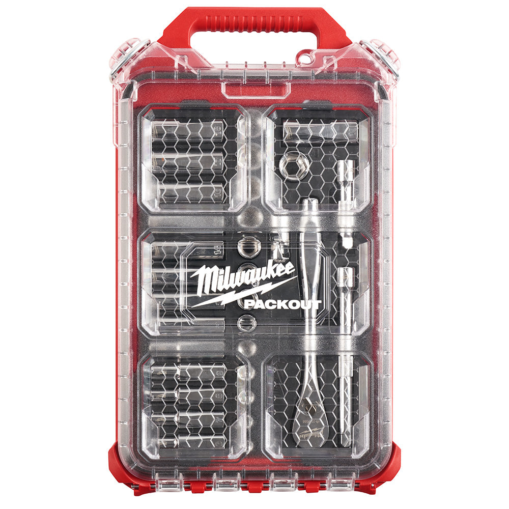 Milwaukee Electric 32Pc Rtcht/Socket W/Pkout Lp Comp Org - MLW-48-22-9482 | MFVCanada.com