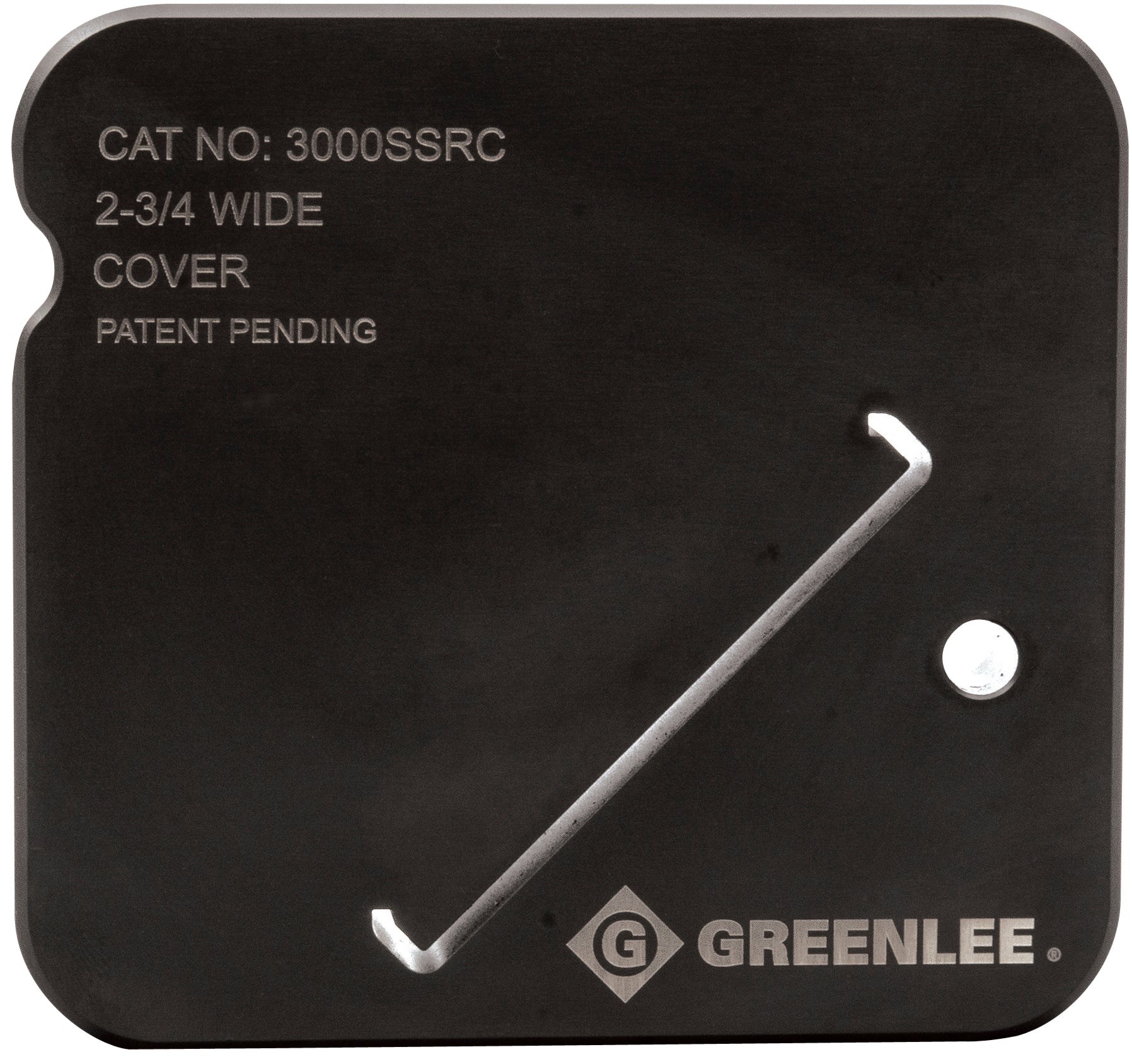 Greenlee Die Set, 2-3/4 Raceway Cover - GRE-3000SSRC | GarageAndFab.com