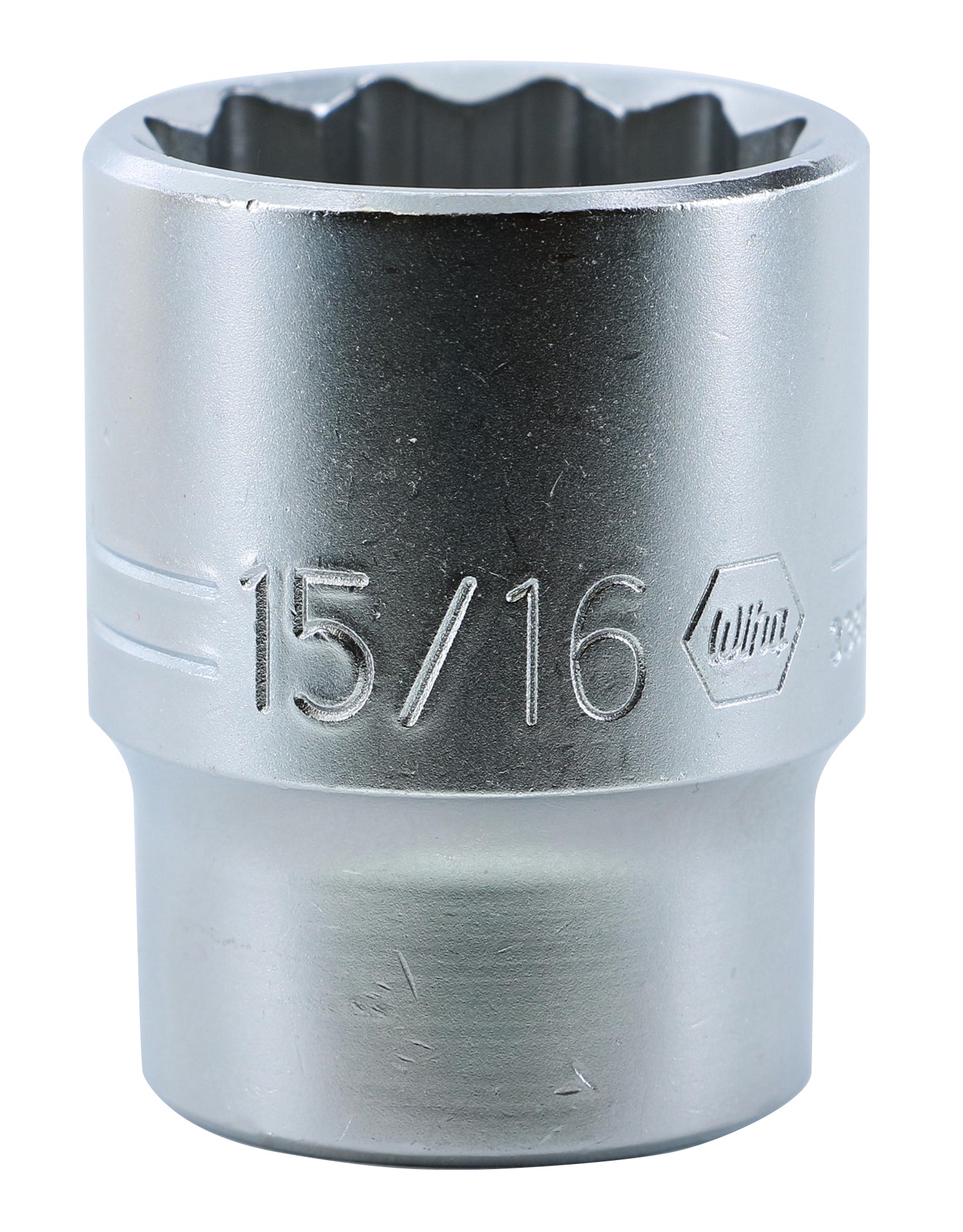 WIHA TOOLS 12 Point - 1/2" Drive Deep Socket 15/16" - 33818 - WIH-33818 | GarageAndFab.com