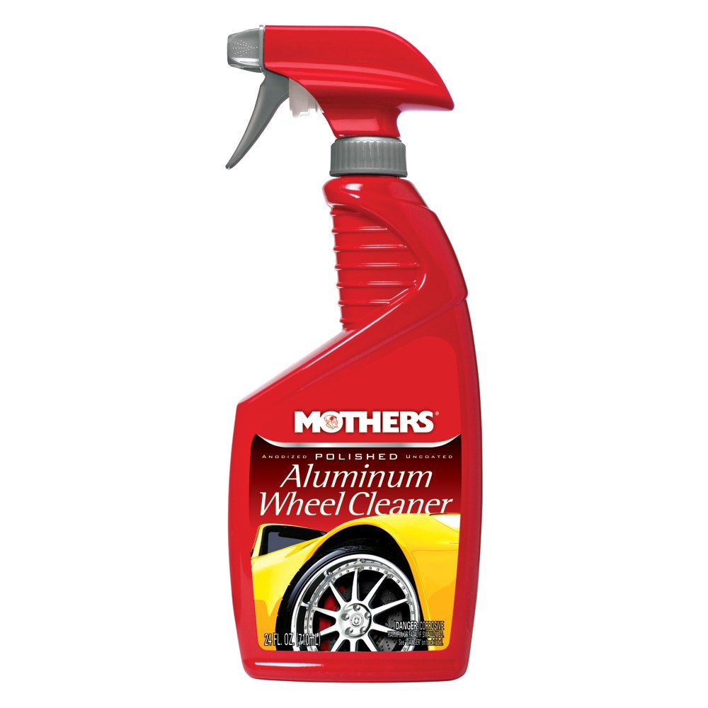 Mothers Polishes Polished Aluminum Wheel Cleaner 24oz - 06024 | GarageAndFab.com