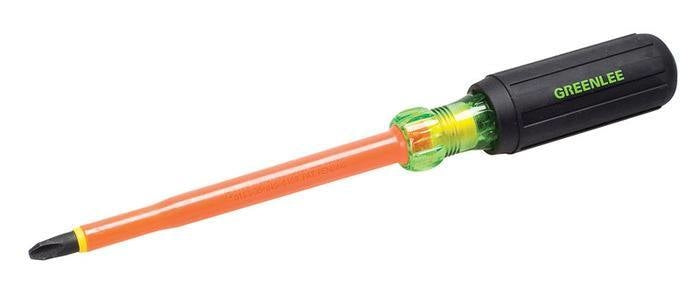 Greenlee Screwdriver, Insulated, #3X6" -GRE-0153-35-INS | GarageAndFab.com