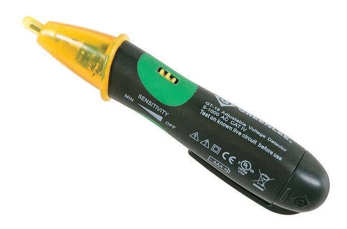 Greenlee Detector, Voltage -Adjustableustableustable - GRE-GT-16 | GarageAndFab.com