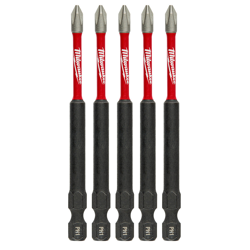 Milwaukee Electric (6) 5Pk 3-1/2" Pwrench Bit Ph1 - MLW-48-32-4565 | MFVCanada.com