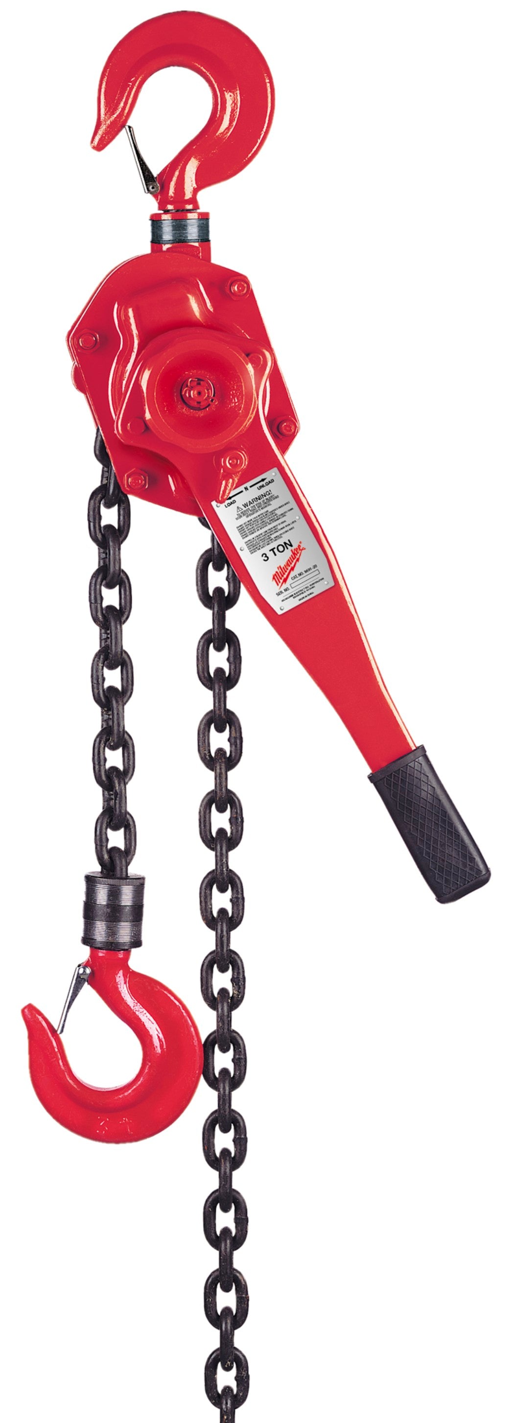 Milwaukee Electric 3/4 Ton 20 t.Lever Hoist - MLW-9684-20 | MFVCanada.com