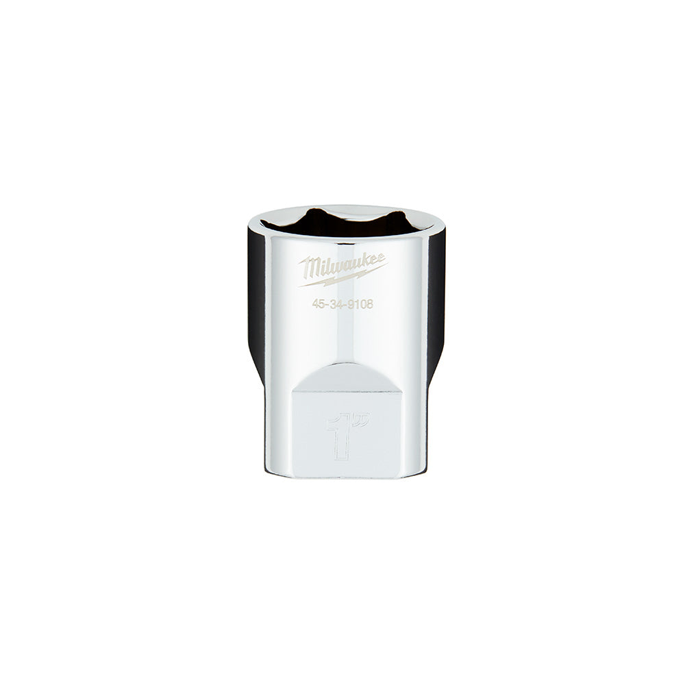 Milwaukee Electric 1/2" Drive 1" Socket - MLW-45-34-9108 | MFVCanada.com