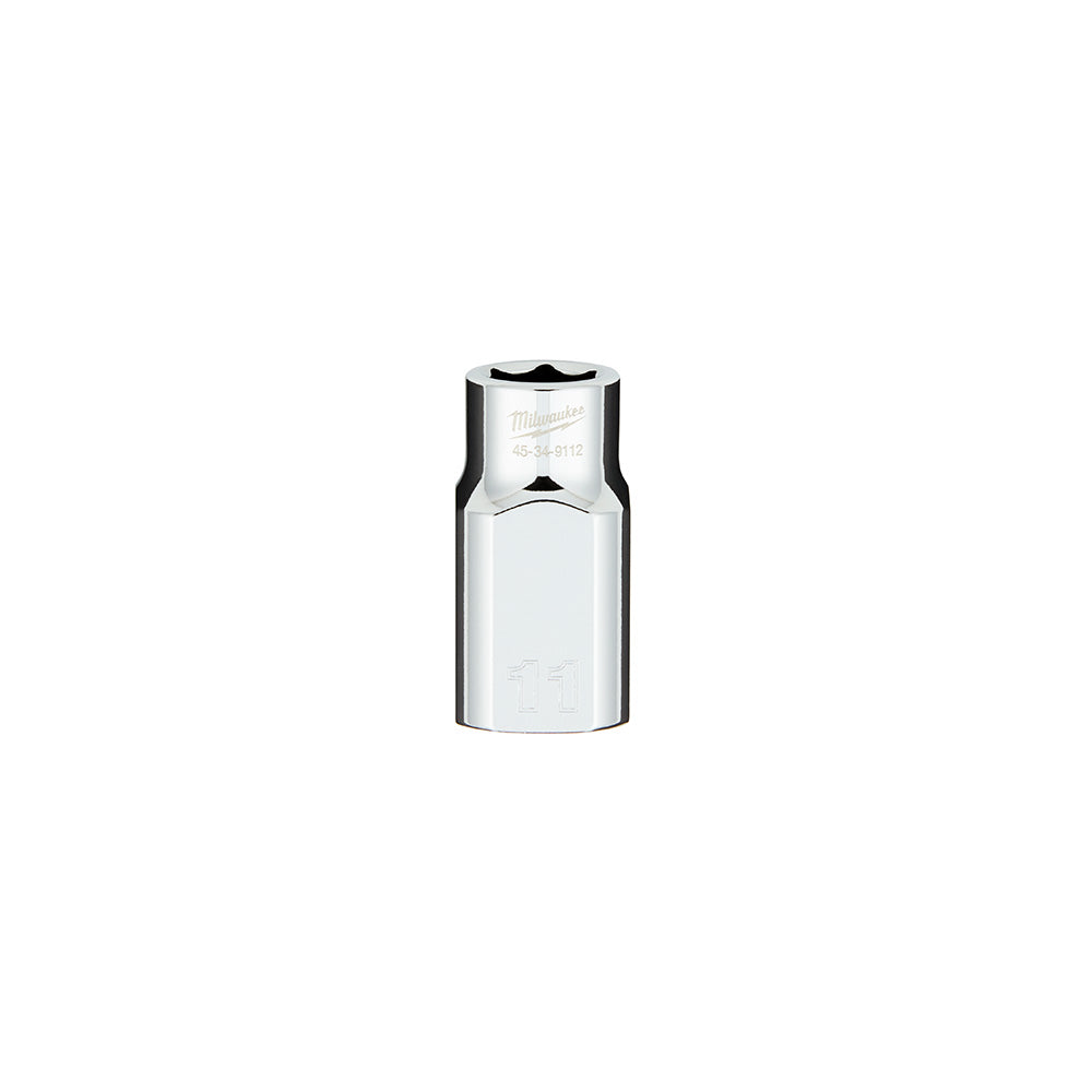 Milwaukee Electric 1/2" Drive 11Mm Socket - MLW-45-34-9112 | MFVCanada.com