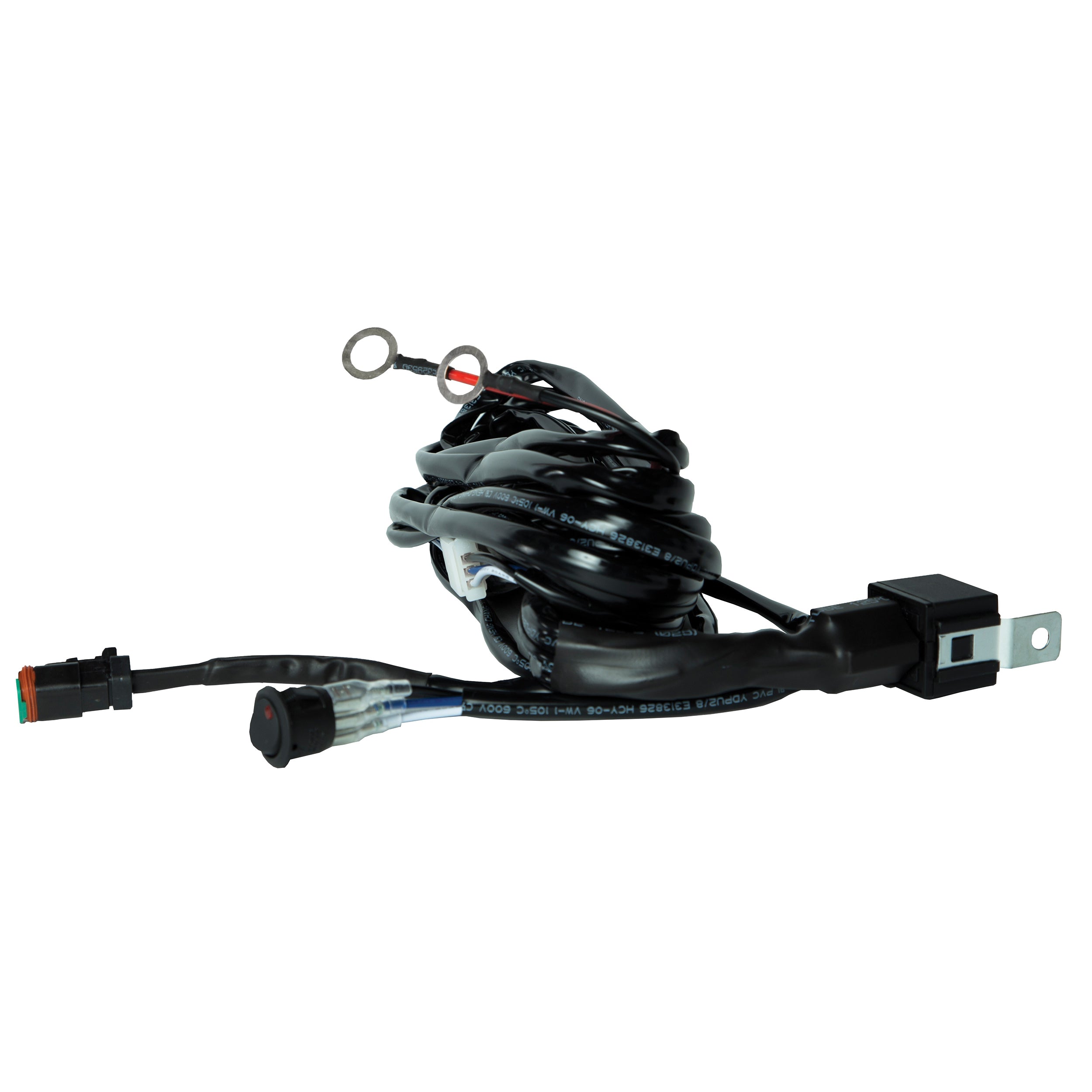 Speed Demon 10-30030 H1 Wiring Harness & Switch Kit for LED Lights, DT Connector |GarageAndFab.com