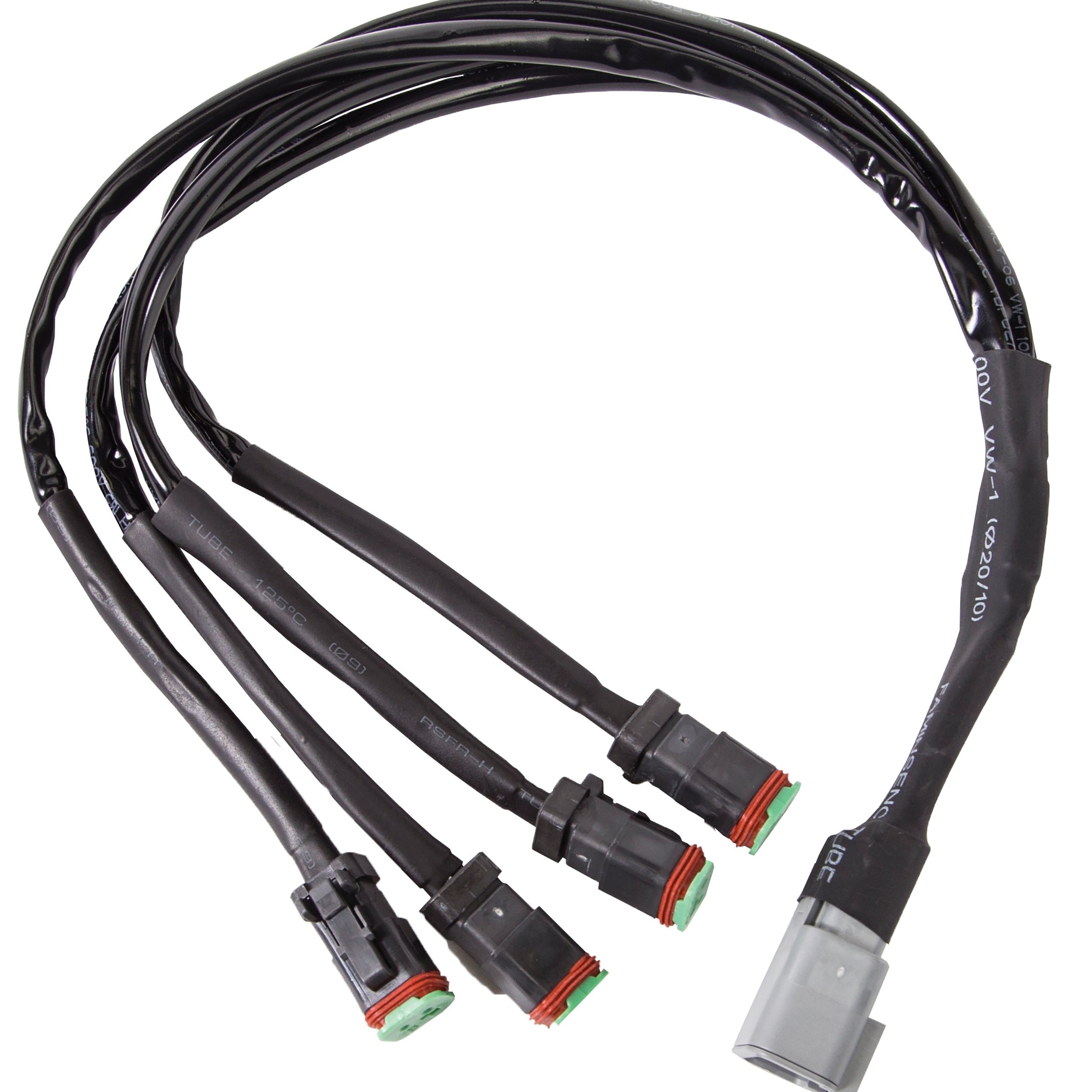 Speed Demon 10-30037 Harness Splitter 1HP AMP to 4 Deutsch DT end for LED Lights | GarageAndFab.com