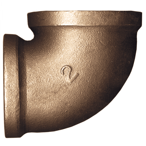 Fairview Cast Bronze 90 Elbow;3/4 FPT Item #: FVF-100CA-E | GarageAndFab.com