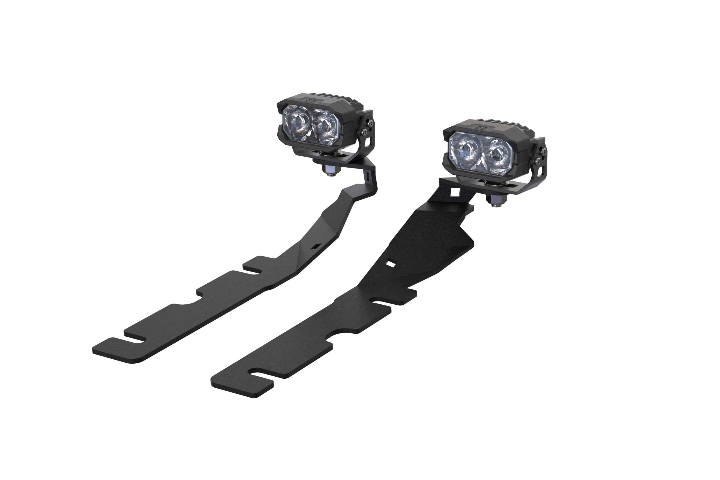 Morimoto 2Banger Ditch Light Kit: 09-18 Ram (HXB White SAE Wide Beam) 2B-PLR-KIT-1118 | GarageAndFab.com