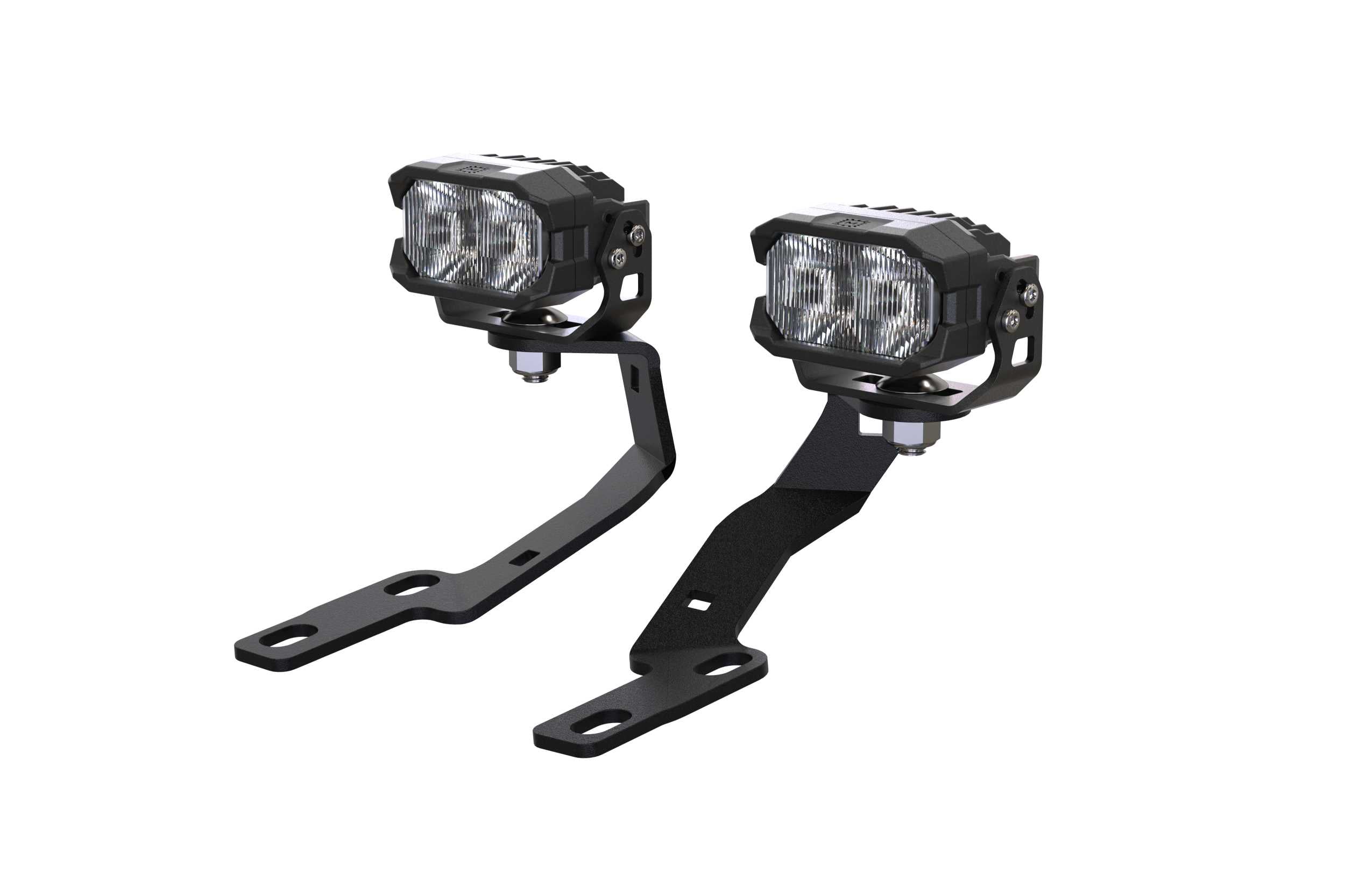 Morimoto 2Banger Ditch Light Kit: 05-15 Tacoma (HXB Yellow Flood Beam) 2B-PLR-KIT-1309 | GarageAndFab.com