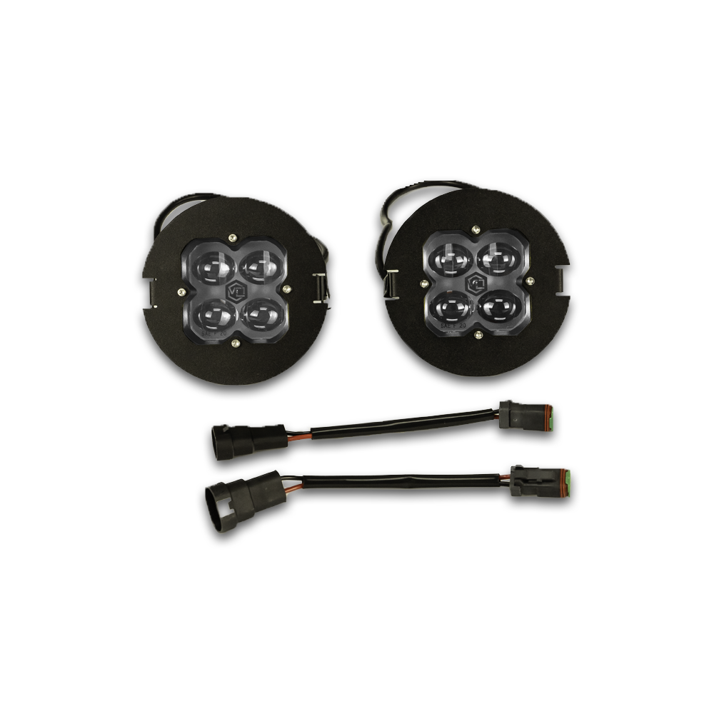 Vivid 11308 FNG SAE Fog Light Kit Toyota Tacoma White 05-11 | GarageAndFab.com