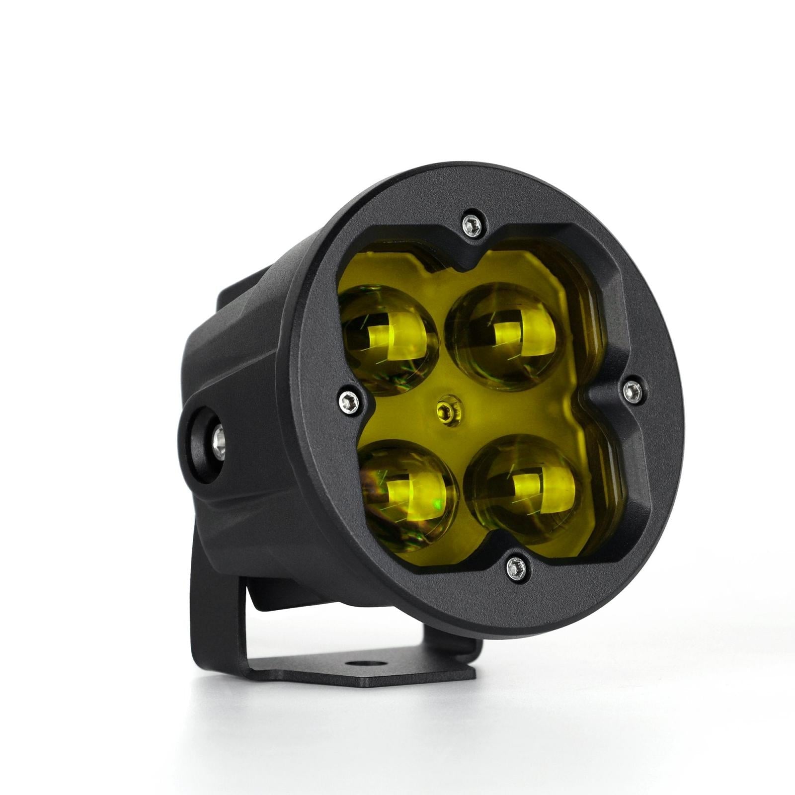 Vivid 11320 FNG SAE Fog Light Kit Jeep JL Amber Plastic Bumper Sahara/Rubicon 2018+ | GarageAndFab.com