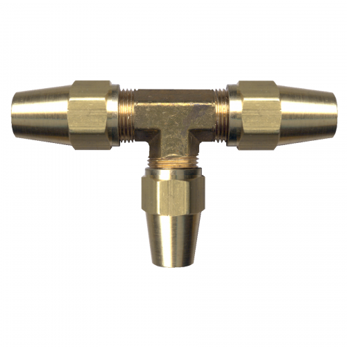 Fairview Tee-Copper AirBrake;3/8 Item #: FVF-1164-6 | GarageAndFab.com