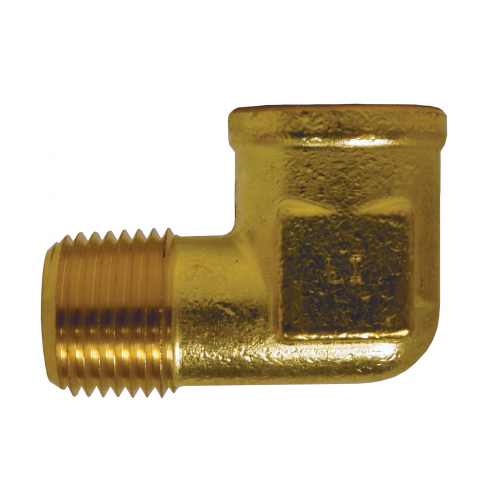 Fairview Cast Bronze 90 Elbow;2-1/2 FPTx2-1/2 MPT Item #: FVF-116-N | GarageAndFab.com
