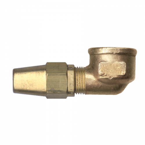 Fairview 90Elb-Copper AirBrake;1/4x1/8 FPT Item #: FVF-1170-4A | GarageAndFab.com