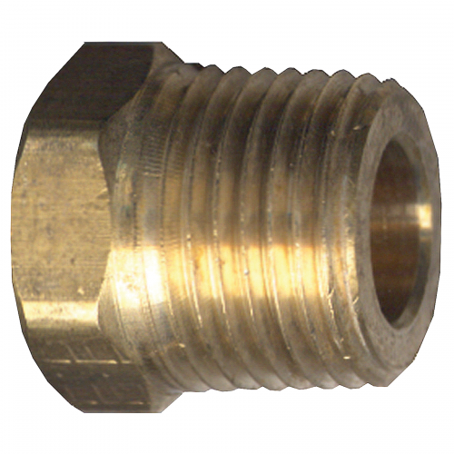 Fairview Brass Solid Hex Head Plug;3/4 MPT Item #: FVF-121S-E | GarageAndFab.com