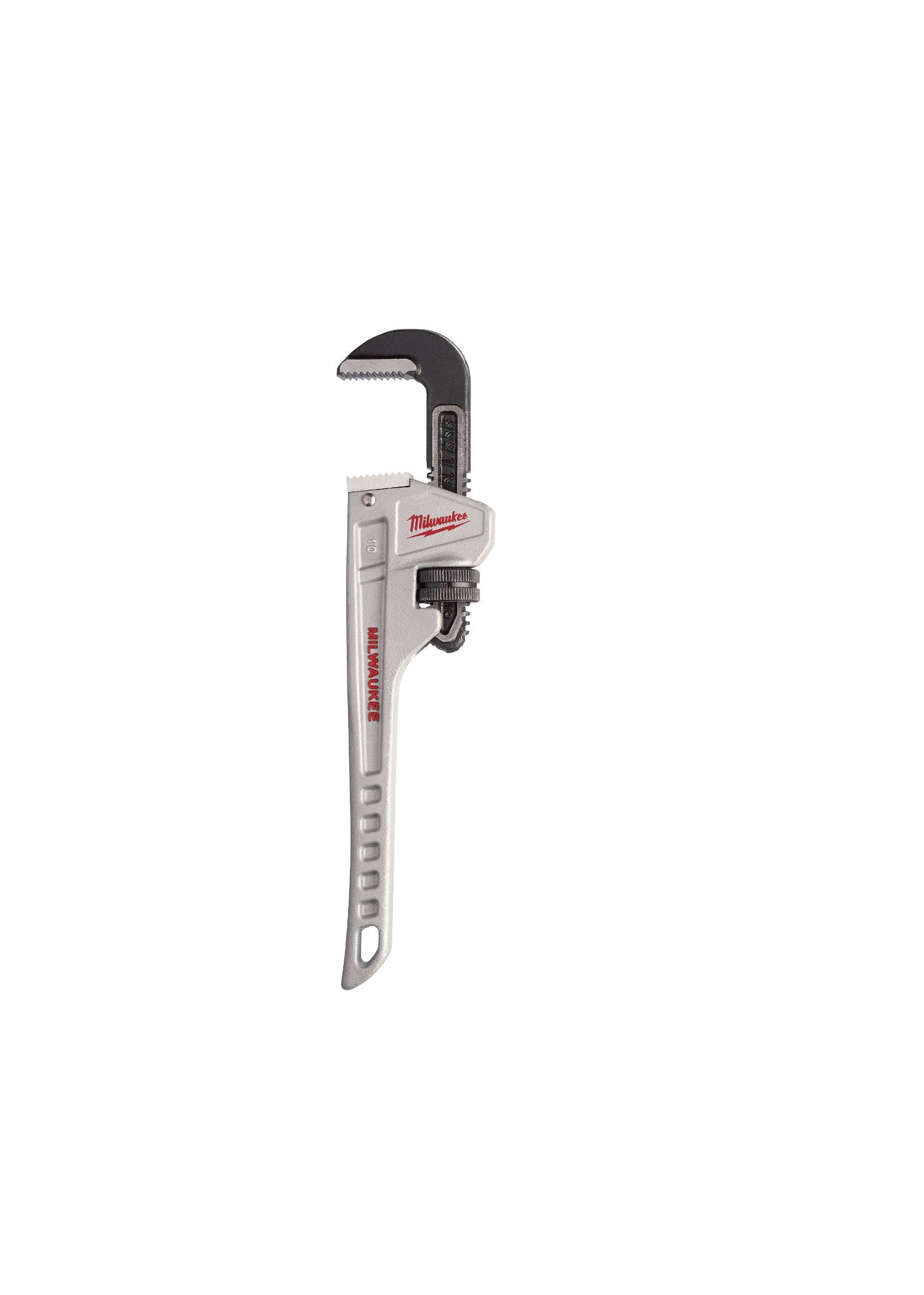 Milwaukee Electric 10" Aluminum Pipe Wrench, 1.5" Capacity - MLW-48-22-7210 | MFVCanada.com