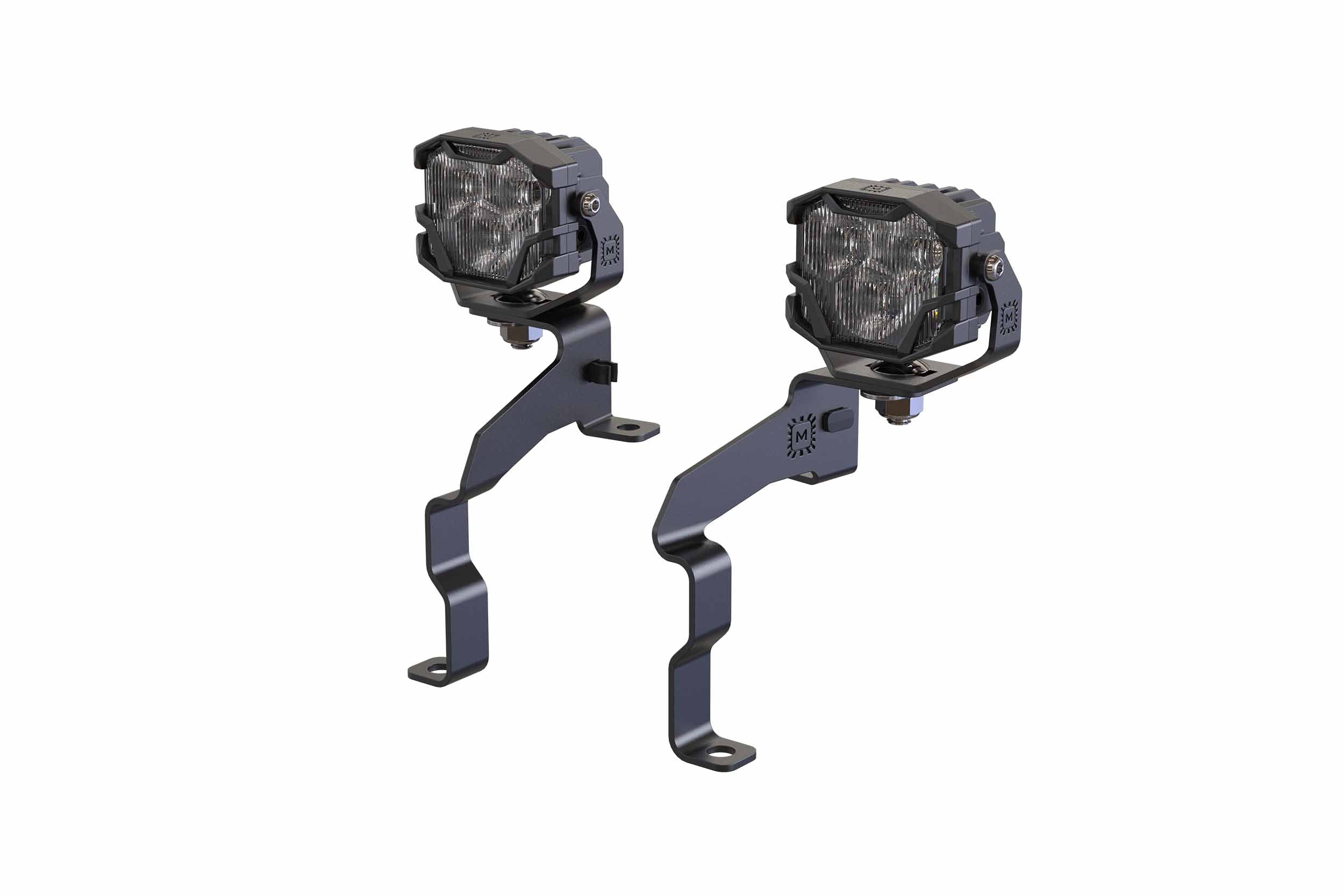 Morimoto 4Banger Ditch Light Kit: 23+ Super Duty (HXB White Spot Beam) 4B-PLR-KIT-1422 | GarageAndFab.com