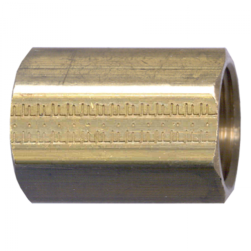 Fairview Brass Inv. Flare Coupling;3/8 Item #: FVF-142-6 | GarageAndFab.com