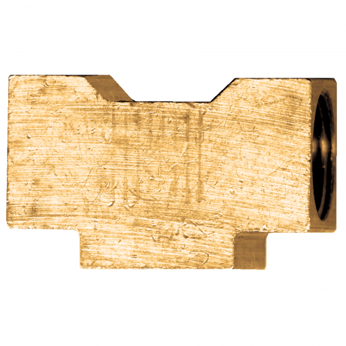 Fairview Brass Inv. Flare Tee;5/16 Item #: FVF-144-5 | GarageAndFab.com