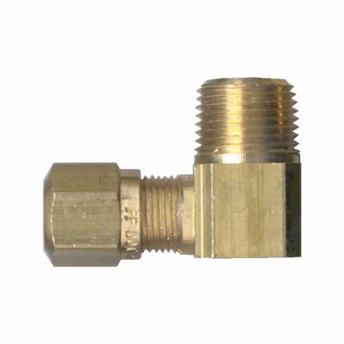 Fairview AirBrake 90Elb;1/4x3/8 MPT Item #: FVF-1469-4C | GarageAndFab.com