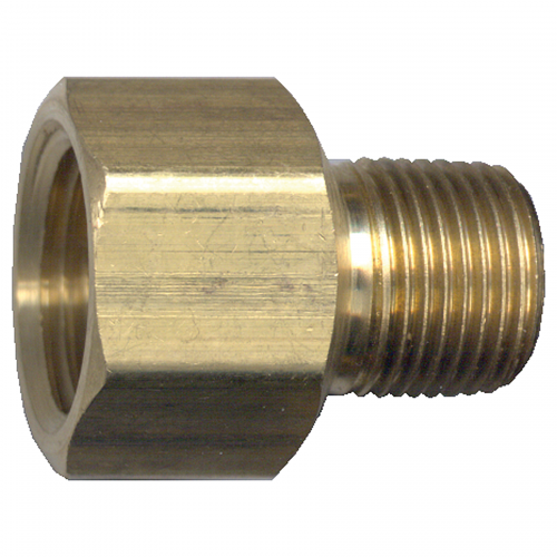 Fairview Brass Inv. Flare Adptr;1/8x1/8 MPT Item #: FVF-148-2A | GarageAndFab.com