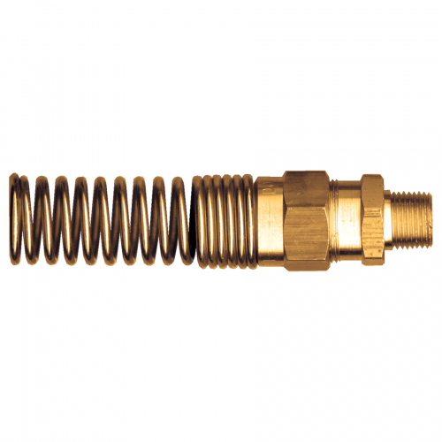 Fairview AirBrake Hose End;3/8 x3/8 MPT;SG Item #: FVF-1493-6C | GarageAndFab.com