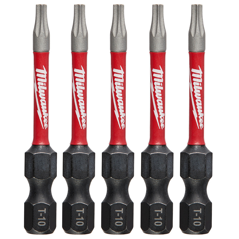 Milwaukee Electric (6) 5Pk 2In Pwrench Impactct Bit T10 - MLW-48-32-4682 | MFVCanada.com